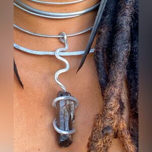 Smoky Quartz Vine Choker